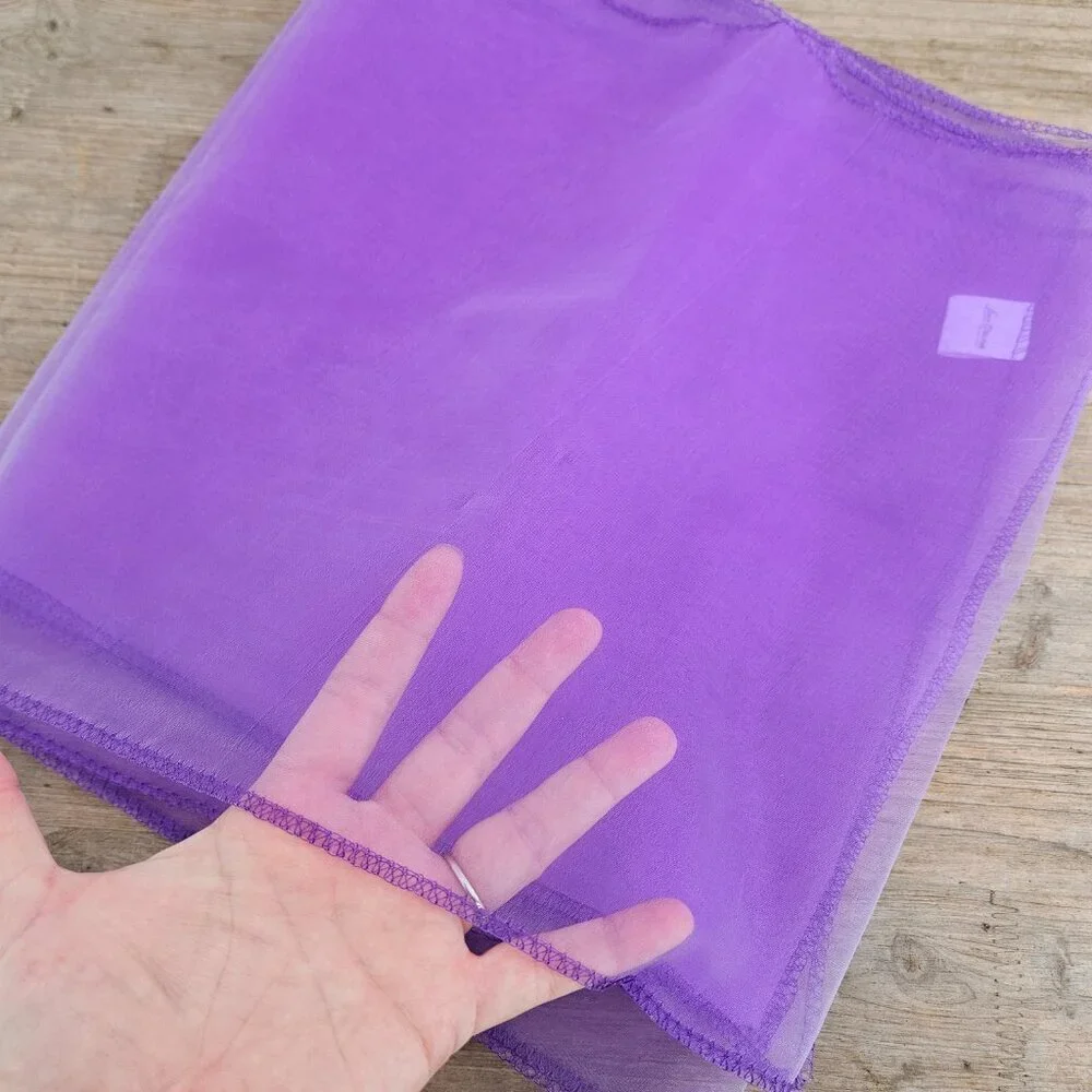 Organza Table Runners 25 Lavender Purple 14